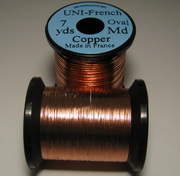 �������� ������  UNI french oval  7 yds md. copper